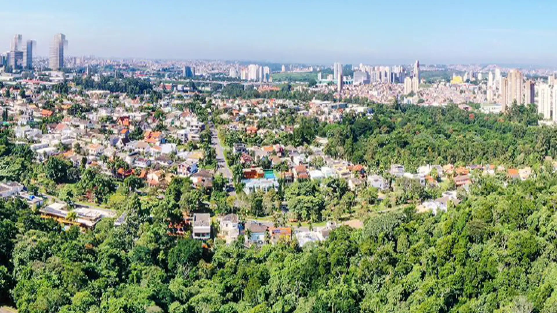 Vista panorâmica do Alphagran - Alphaville Barueri