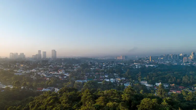 Vista aérea do bairro Bosque — Alphagran Barueri